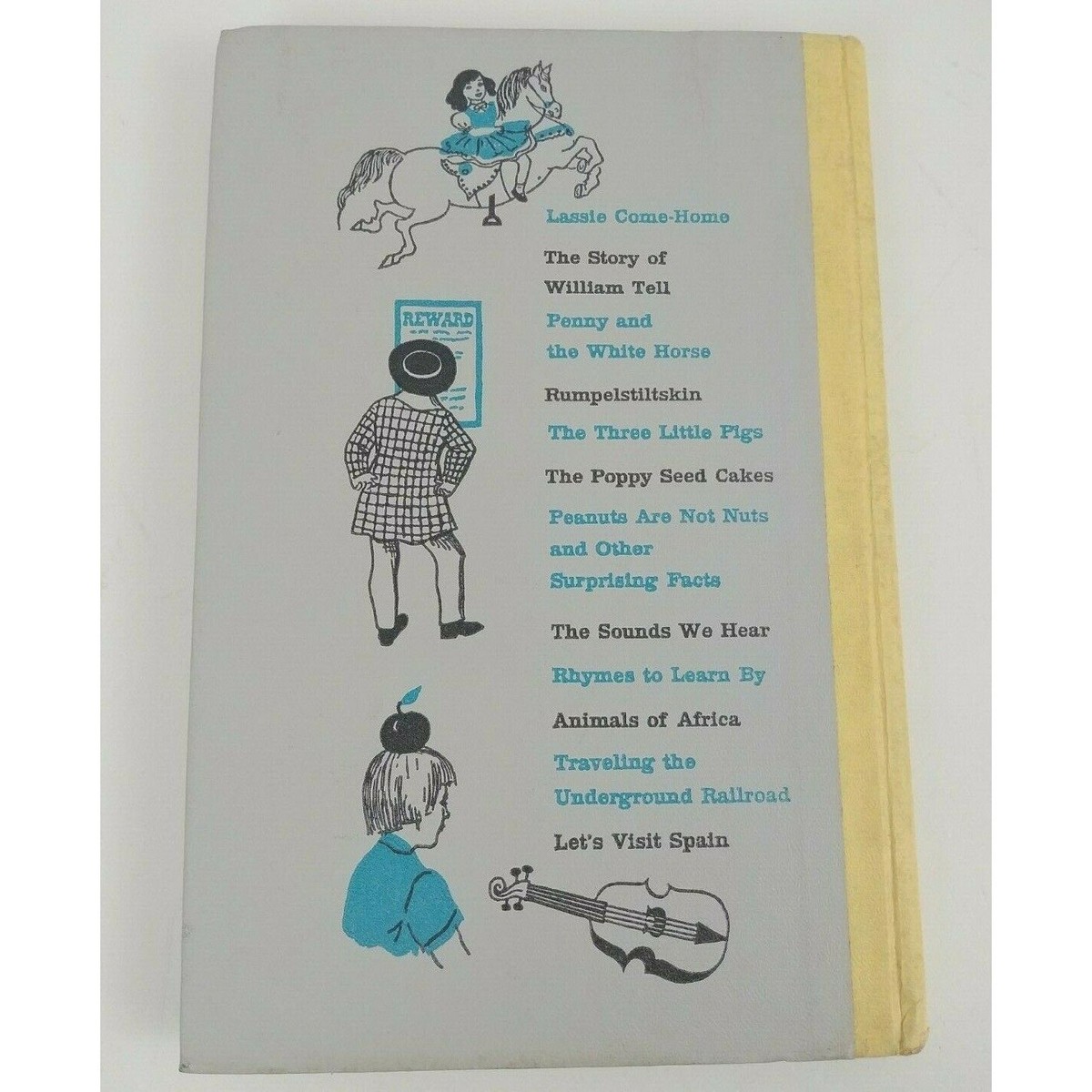 Vintage 1958 Best In Children's Books Hardback Book Nelson