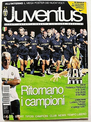 HURRA JUVENTUS AUGUST 8 2003 LIPPI MOGGI FEDERICA PANICUCCI GIANNI LAGNELLI