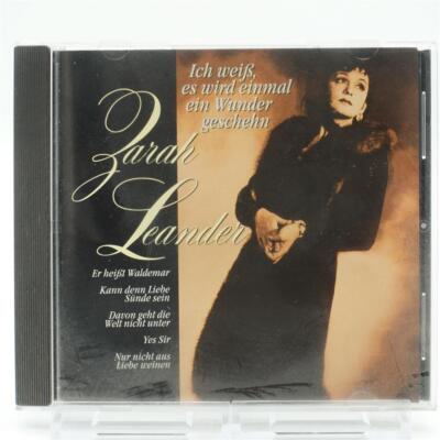Zarah Leander Ich weiß es wird einmal ein Wunder gescheh n CD gebraucht sehr gut