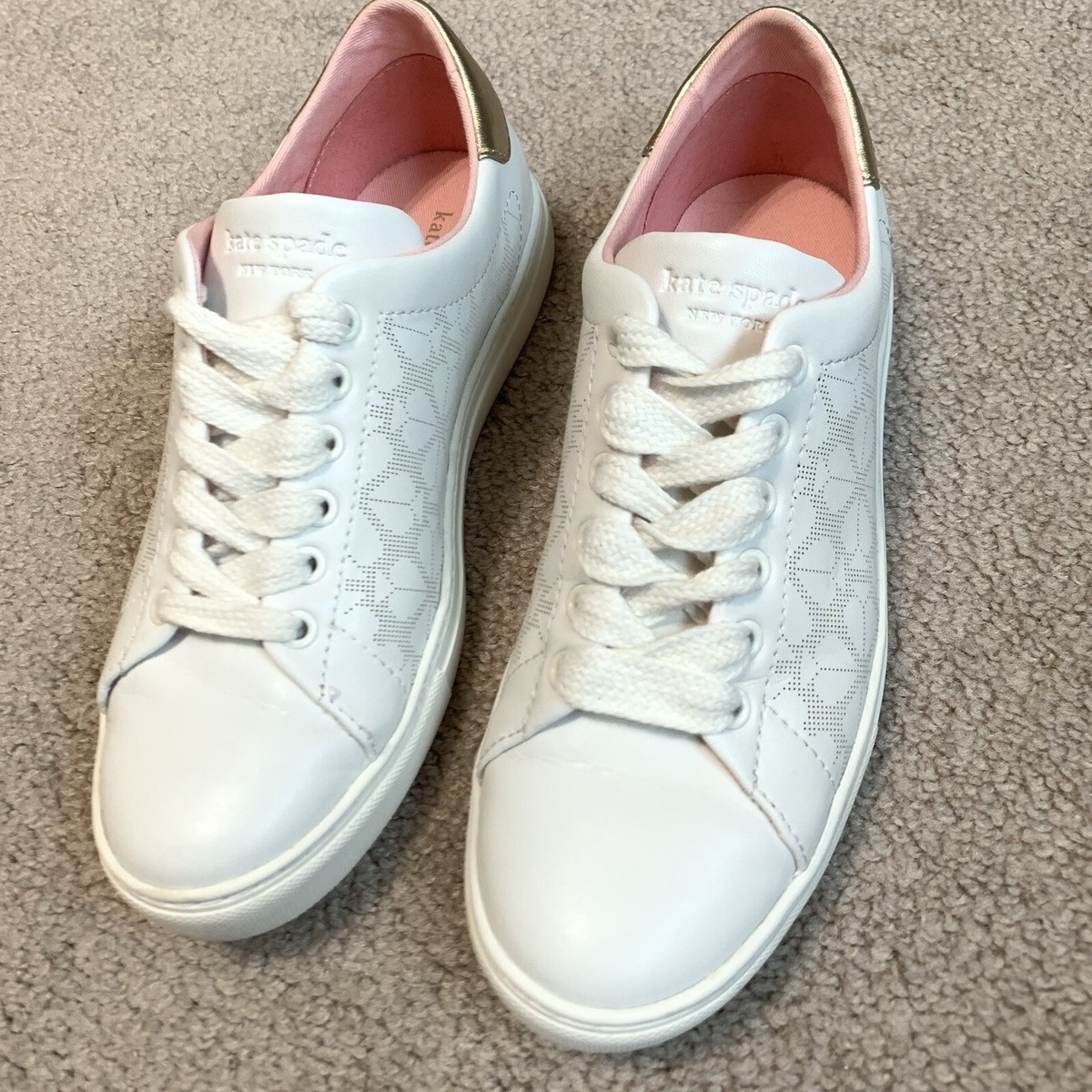 Audrey Sneakers Kate Spade Shoes White Kate Spade Audrey White