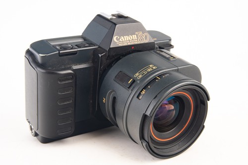 Canon T80 35mm SLR Film Camera with AC 35-70mm f/3.5~4.5 Lens TESTED V26
