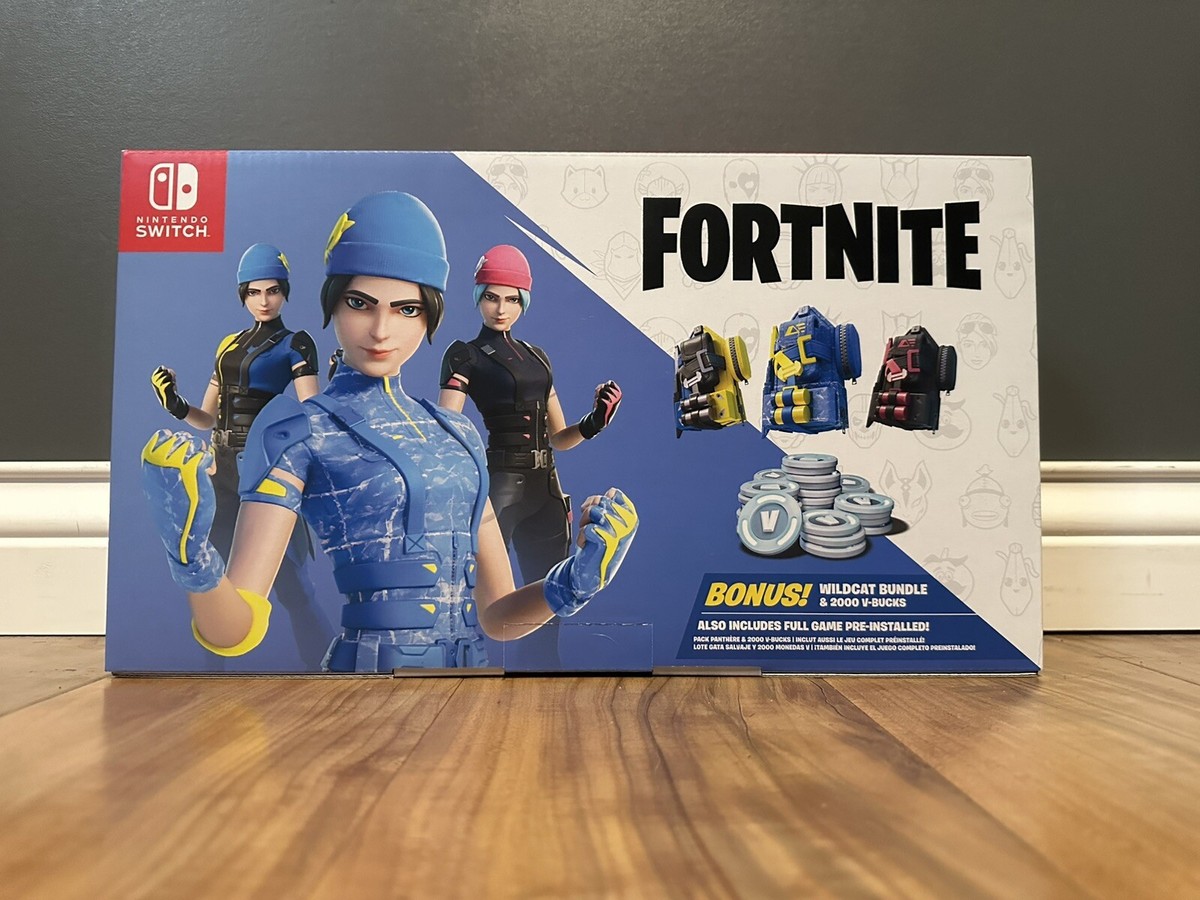 Nintendo Switch - Nintendo Switch Fortnite　コードのみ Nintendo Switch Fortnite Special Set Wildcat Bundle CODE