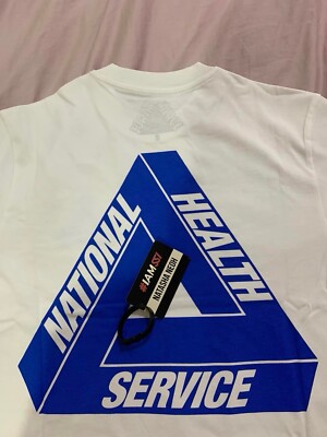Palace Tri-Donator T-Shirt NHS National Health Service - Small