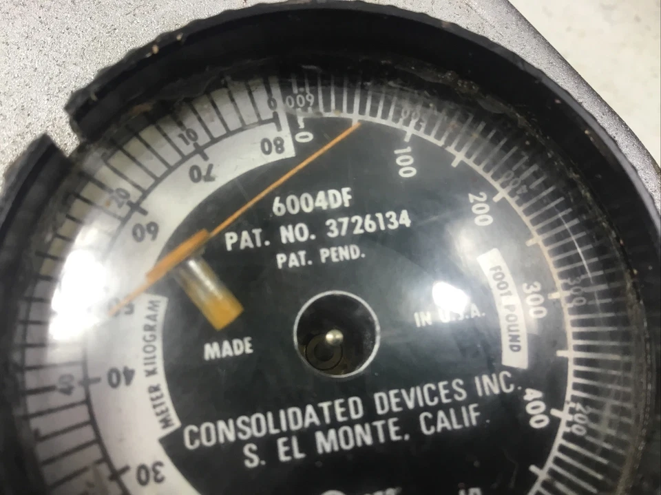 6004DF CDI 3/4” Dial Torque Wrench 5120 221 7983 3-74 Standard Memory Electric - Image 3 of 4