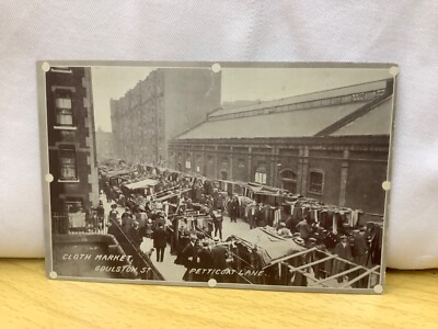 Cloth Market Goulston Street, Petticoat Lane, London, E.L.P. Co. Serie Postkarte