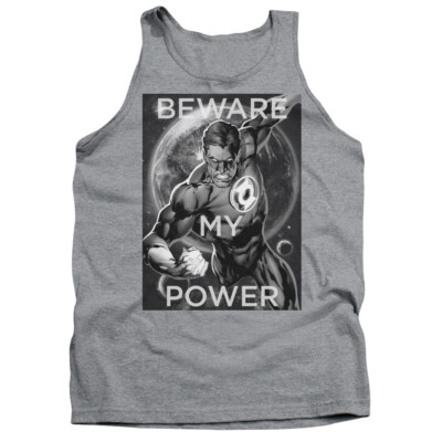 GREEN LANTERN POWER Licensed Men's Tank Top Sleeveless Tee SM-2XL