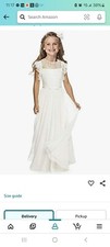 Sittingley Fancy Flower Girl Dress Girls Holy Communion Dresses for Wedding...