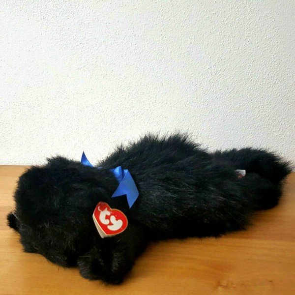 M2 Ty Beanie Babies Licorice Black Cat Kitten 12" 1997 for sale online eBay