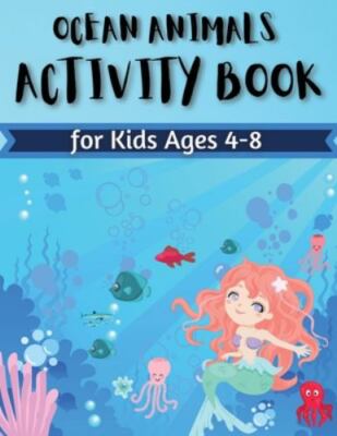 Ocean Animals Activity Book for Kids Ages 4-8: Coloring, Find the differences...