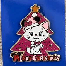 Disney TDR Marie Christmas Tree Pin Aristocats    Y01
