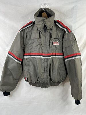 Vintage Team Tracker Flotation Jacket Size XL 48-50 W/Hood Fishing Life Jacket