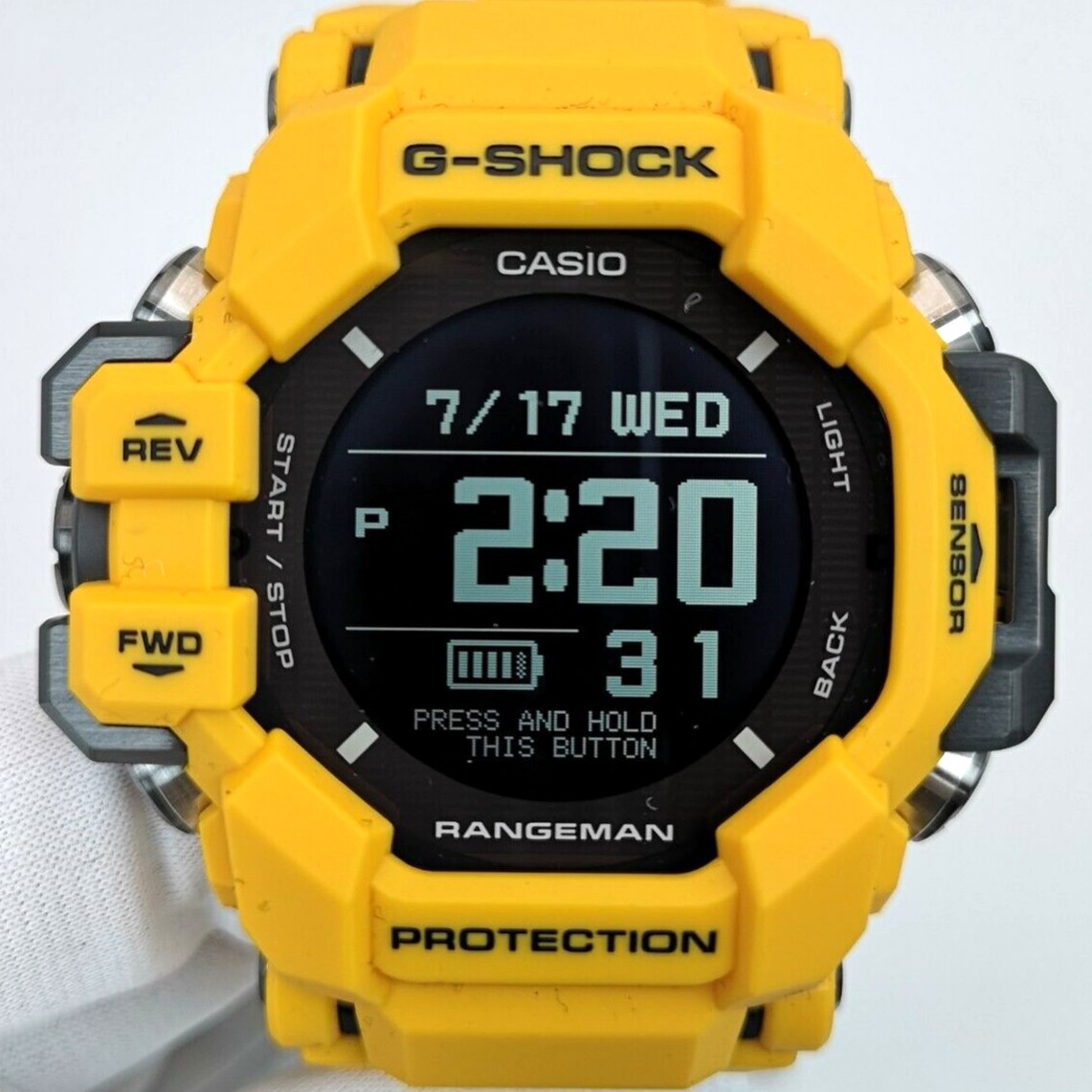 CASIO RANGEMAN GPR-H1000-9JR Black GPS Heart Rate Unisex CASIO RANGEMAN GPR-H1000-9JR Black GPS Heart Rate Unisex