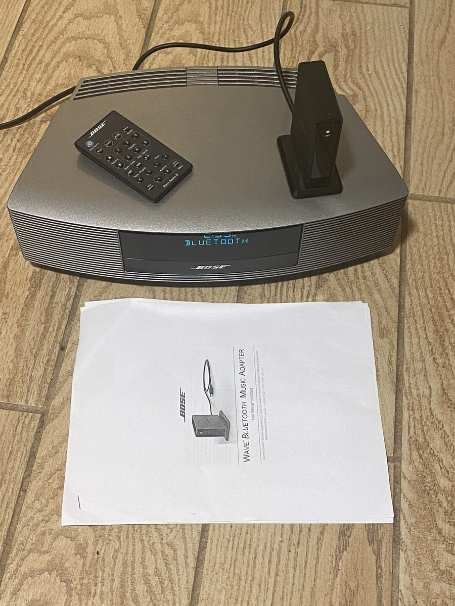 Bose Wave Radio III Silver W Touch Panel W Remote Bose Sound No Cd