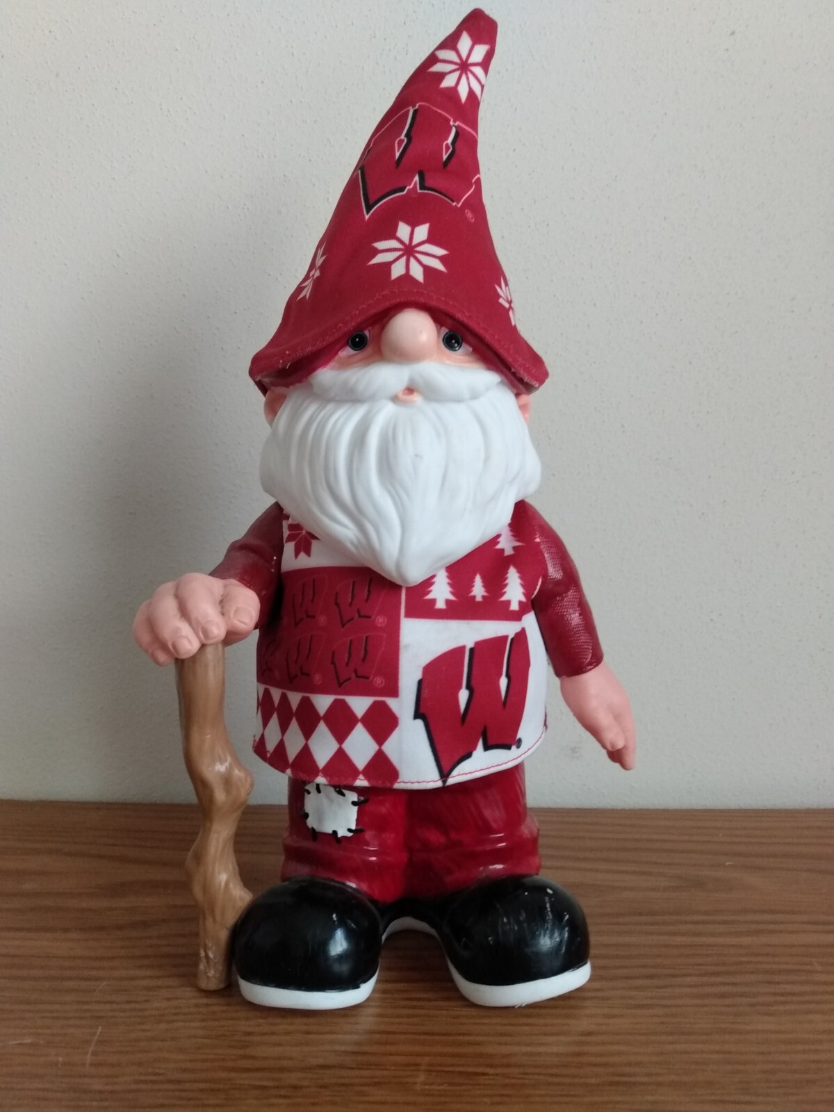 WISCONSIN BADGERS Ugly Sweater Gnome 