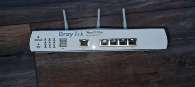 DrayTek Vigor 2132ac, Single WAN Gbit-Ethernetrouter, 2xVPN, 802.11ac 2,4/5 GHz 
