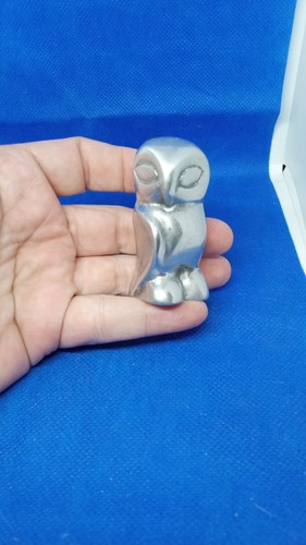 Escultura de búho de aluminio macizo - Imagen 6 de 6