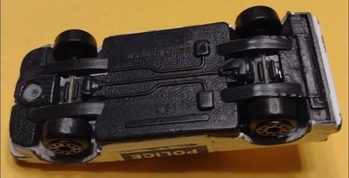 Vintage Toyota MR2 Zylmex Zee Toys Car D81 Rare VHTF 1980's Era White Police HTF - Picture 7 of 7