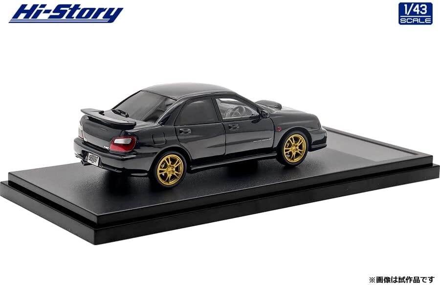Hi Story 1/43 SUBARU IMPREZA WRX STi (2001) Midnight Black Mica