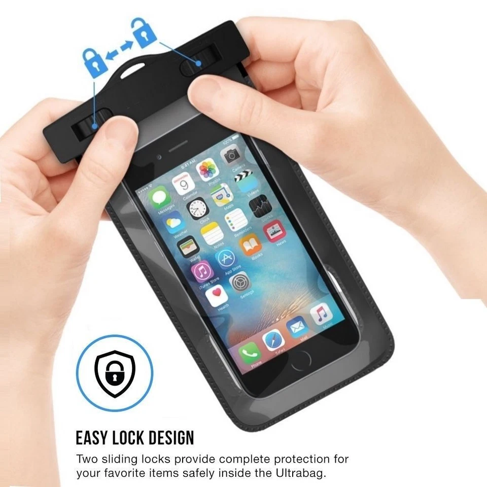 Waterproof Case Underwater Phone Cover Dry Bag Universal Pouch For Smartphones - Image 3 of 4