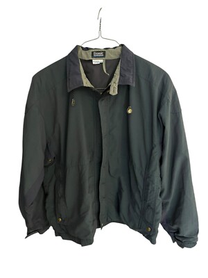 vtg Etonic Golf Wear men's XL full zip wind-stopper green coat