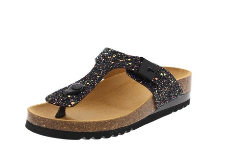 Ciabatta Dr.Scholl Glam SS 1 infradito donna colore Nero multicolor con  glitter | eBay