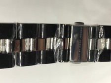 Epically Designed Men's Marc Jacobs Stainless Steel TwoToned Watch Band4560-A16