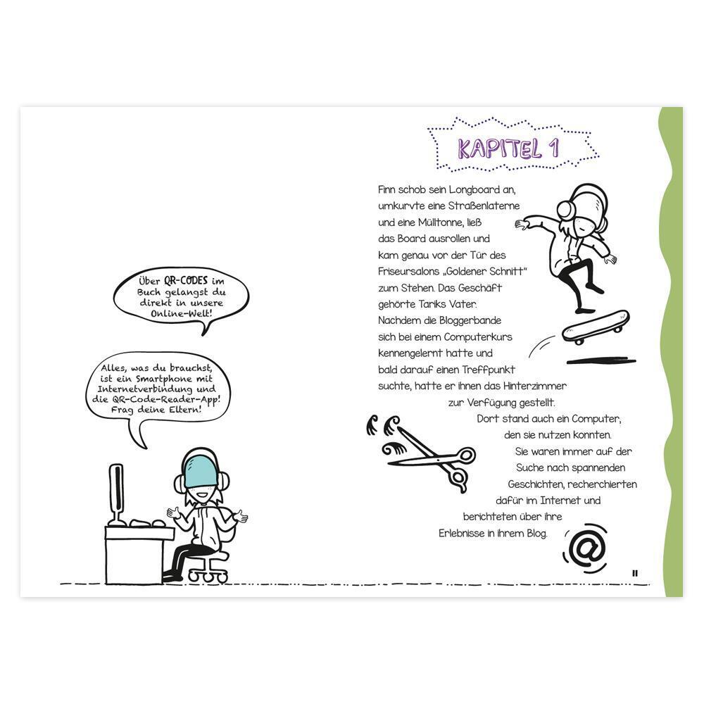 Thumbnail - Die Bloggerbande...gefahr Rampenlicht Julia Breitenöder Buch 128 S.