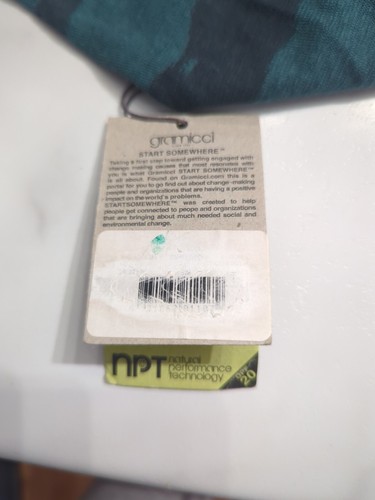 Gramicci Dress Womens Small Green Striped NWT - Picture 3 of 6