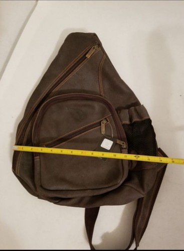 NFL Arizona Cardinals Brown Distressed Sling Backpack - Picture 3 of 5