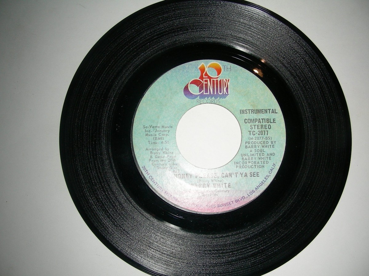 Barry White Honey Please Can't Ya See (Long & Short Versions) 45