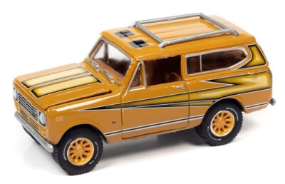 INTERNATIONAL Scout II Midas - 1979 - rallye gold - Johnny Lightning 1:64