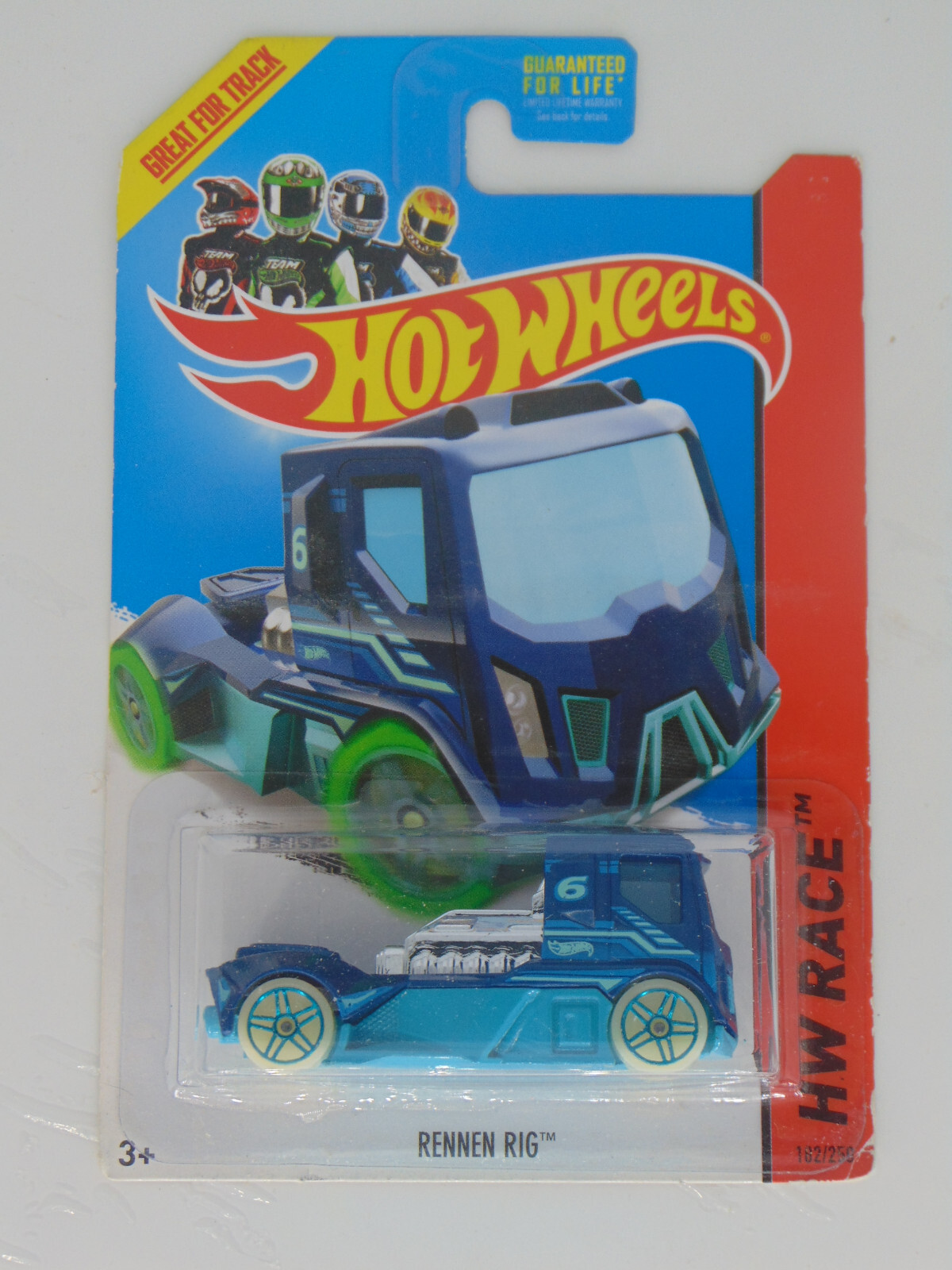2014 HOT WHEELS - RENNEN RIG -1/64