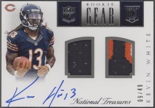 2015 Panini National Treasures Kevin White #RNG-KW - 1 of 2