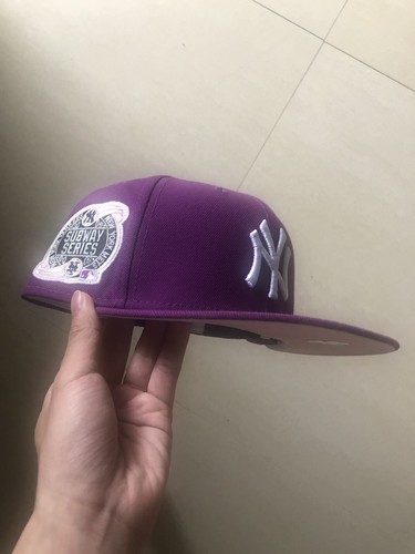 Grape Yankees 59Fifty New Era Fitted 