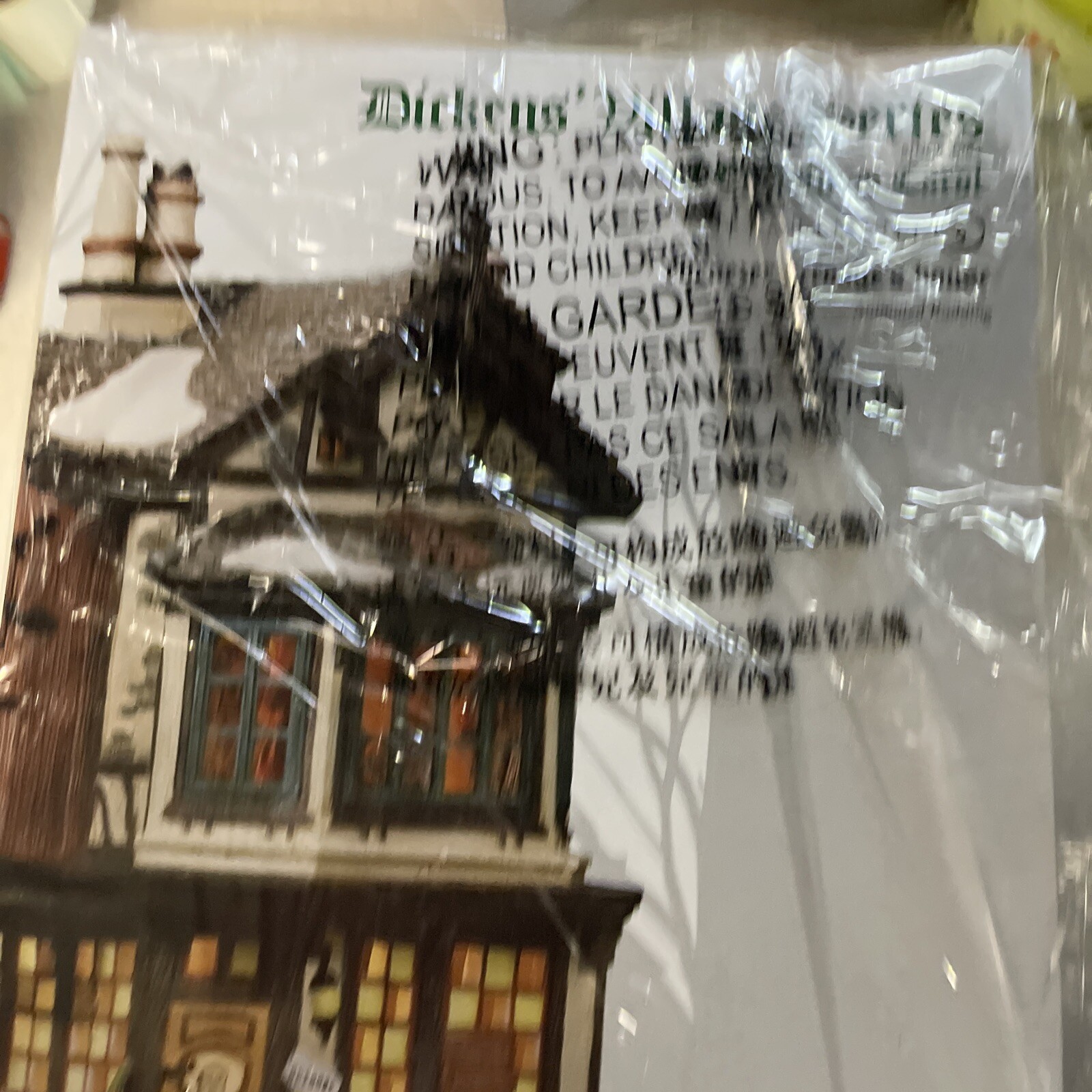 Ebenezer Scrooge's House Department 56 Dickens Village 58490 Christmas