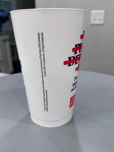 RARE Collectible McDonalds 1991 Chicago Bulls NBA World Champions Cup Coca Cola - Picture 2 of 8