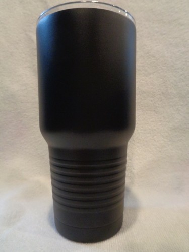 PATRIOT 30oz Tumbler Black New In Box Crawford Construction Systems Mug Cup - Picture 2 of 4