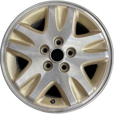 Chrysler Machined Gold Caravan Oem Wheel 16 1996-1997 Original Factory 2076 Chrysler Machined Gold Caravan Oem Wheel 16 1996-1997 Original Factory 2076