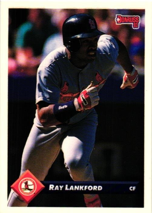 1993 Donruss - #366 Ray Lankford