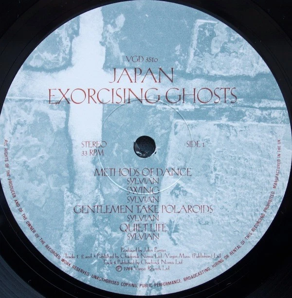Japan - Exorcising Ghosts Vinyl LP (2xLP Record, Compilation) - Image 4 of 4