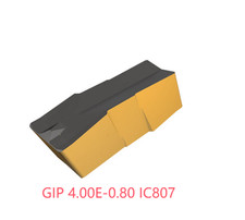 10  PCS  ORIGINAL  INSERTS    GIP 4.00E-0.80 IC807