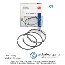 ANILLOS DE PISTÓN PARA FORD FUSION FIESTA ESCAPE 1.6 16V STD 79.00MM (STOCK EE. UU.)