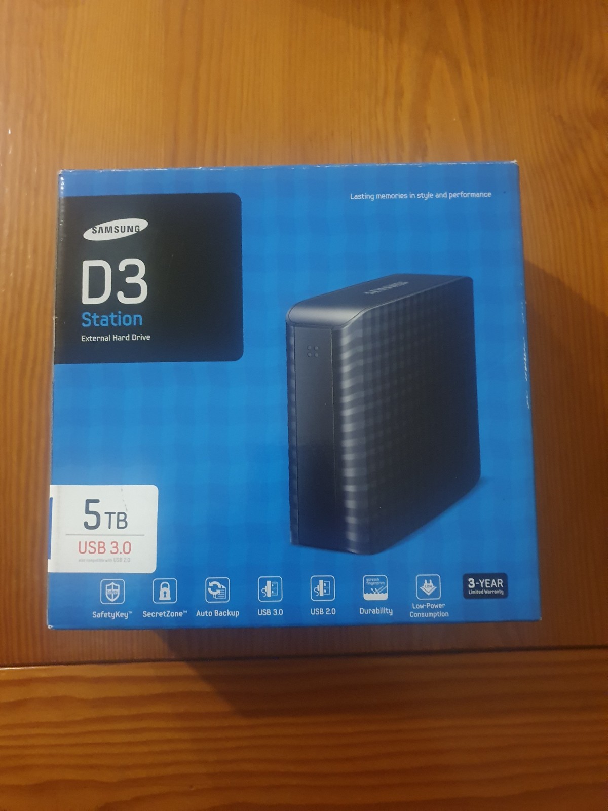Hard Disk esterno Samsung D3 Station 5TB