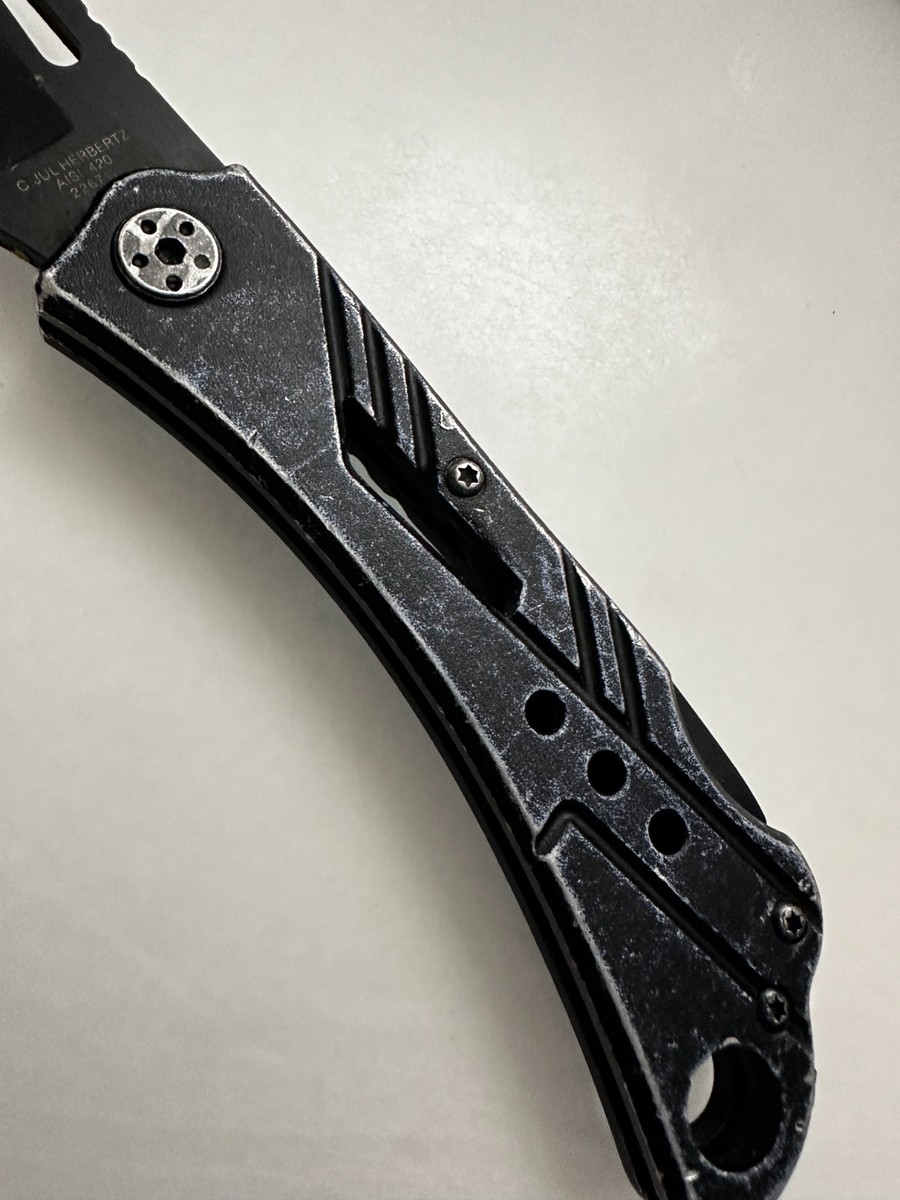 C. JUL. HERBERTZ AISI 420 - 226711 Aluminum Scale Knife | eBay