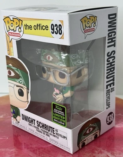 Funko Pop! The Office 938 Dwight Schrute 2020 Spring Con Exclusive Vinyl Figure
