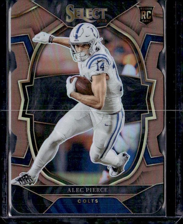 2022 Panini Select #45 Alec Pierce Copper Prizm Die Cut #/149
