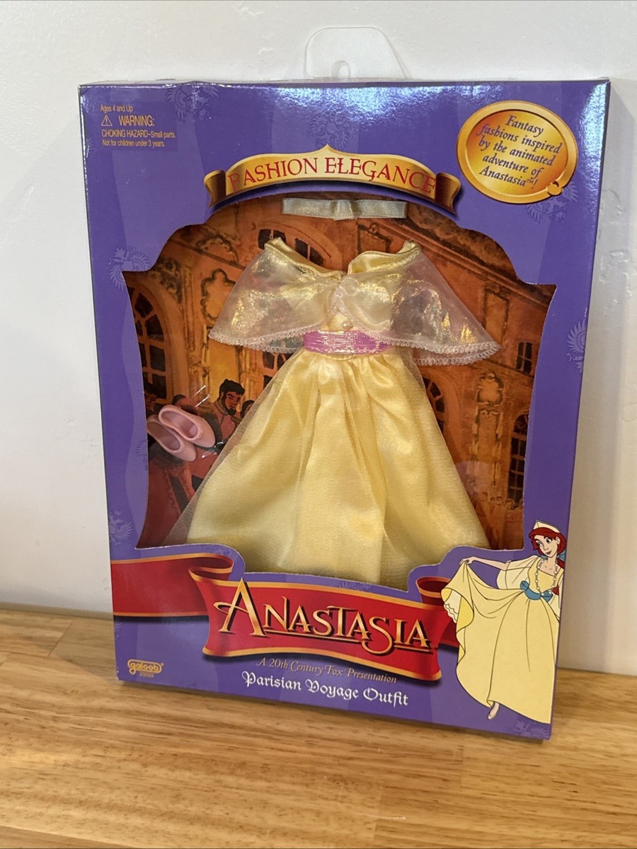 Disney ANASTASIA PARISIAN VOYAGE Dream Waltz DOLL OUTFIT DRESS SHOES GALOOB  NIB | eBay