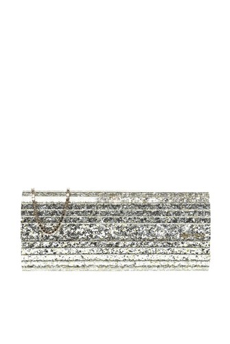 JIMMY CHOO Sweetie Champagne Clutch Bag New