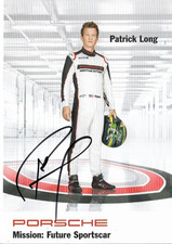 Fabryka Porsche, Patrick Long, świetna karta, NO2, oryginalnie podpisana