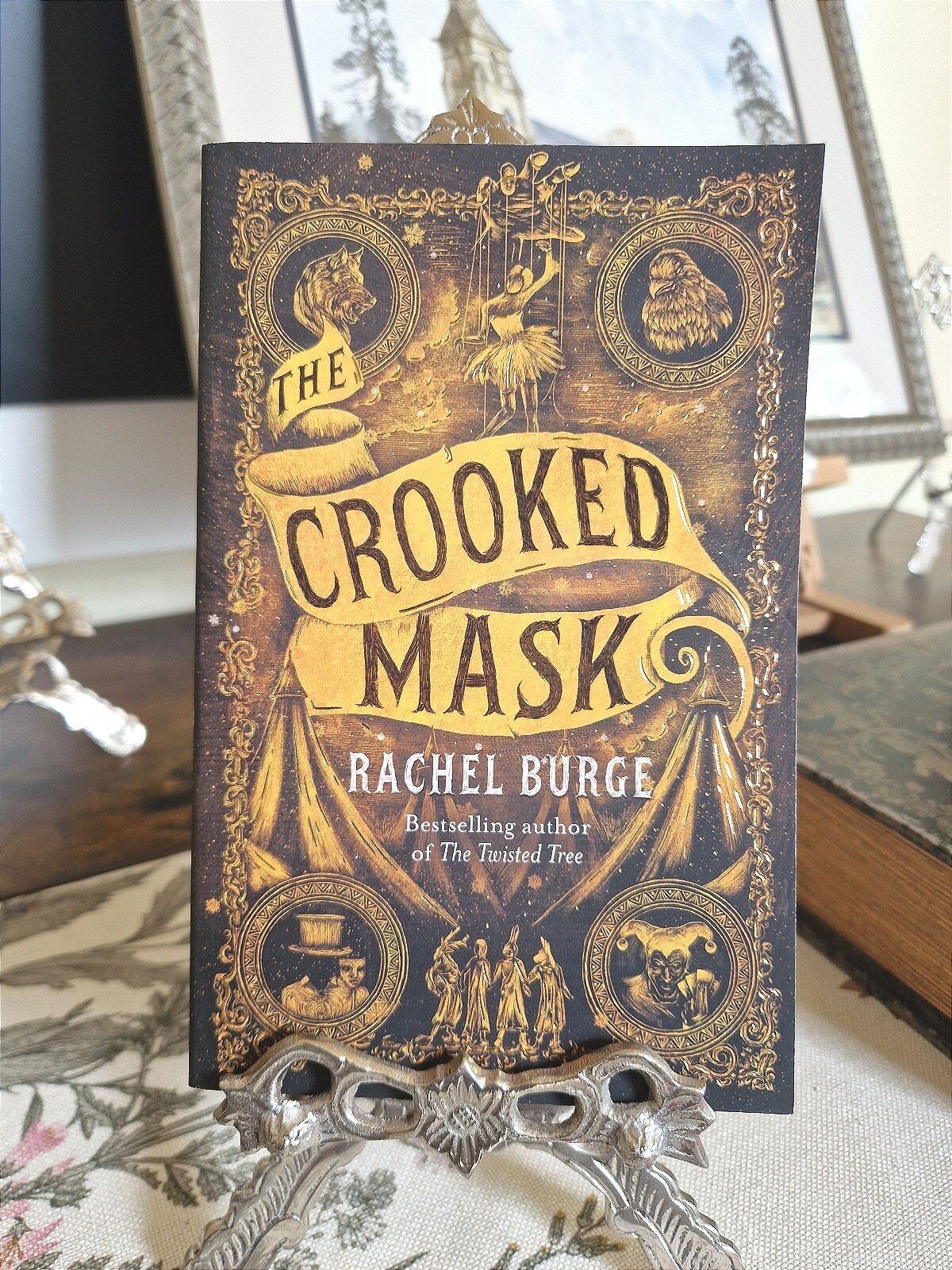The Crooked Mask (Sequel to The Twisted Tree) by Rachel Burge, Paperback